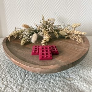 fondant gaufrette pomme d'amour éclats de douceur