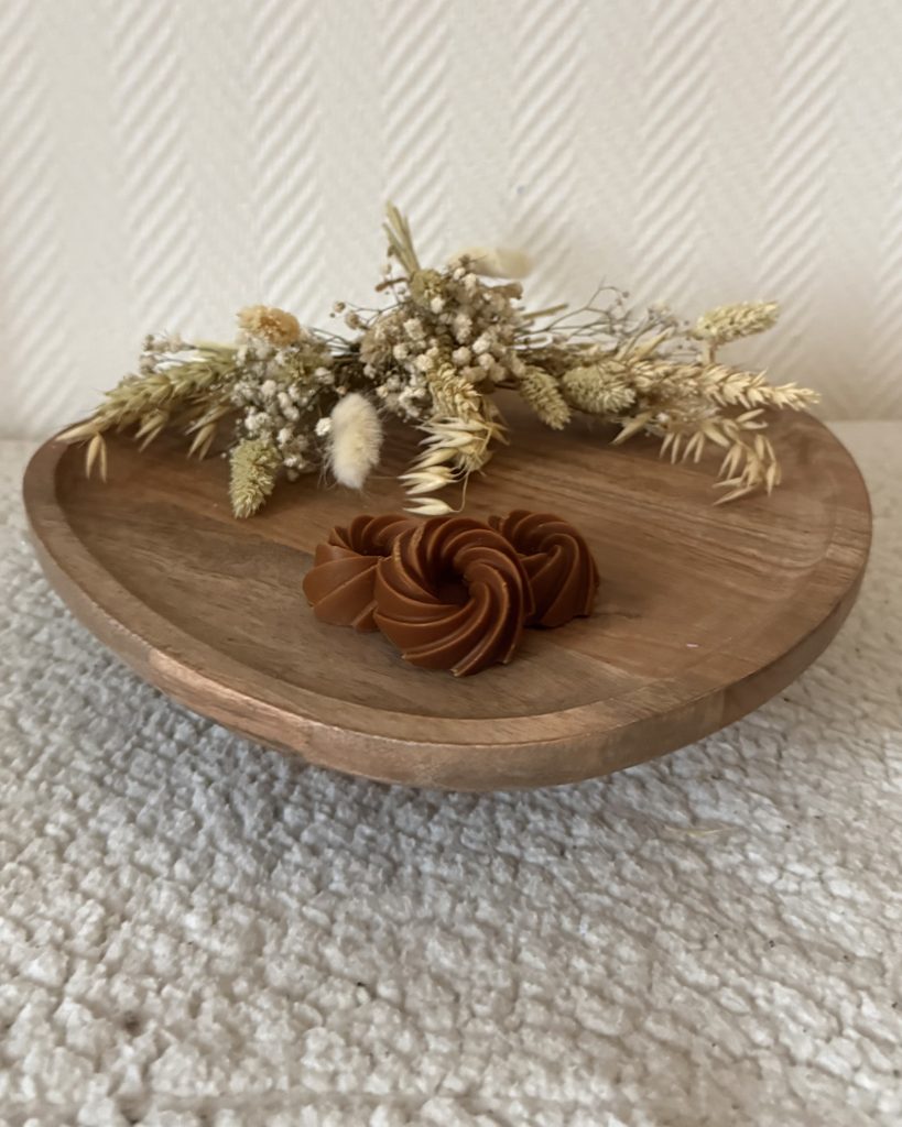 fondant spirale chocolat noisette éclats de douceur