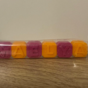 fondant personnalisé eclats de douceur by laura