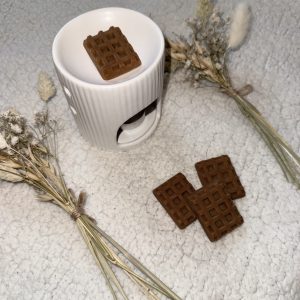 fondant gaufrettes chocolat noisette eclats de douceur by laura