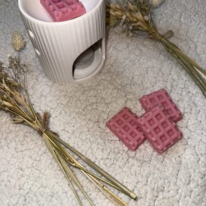 fondant gaufrette creme glacee cerise eclats de douceur by laura