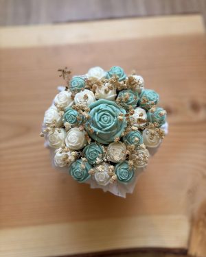 fleur centrale bouquet de fondants parfumés par eclats de douceur by laura